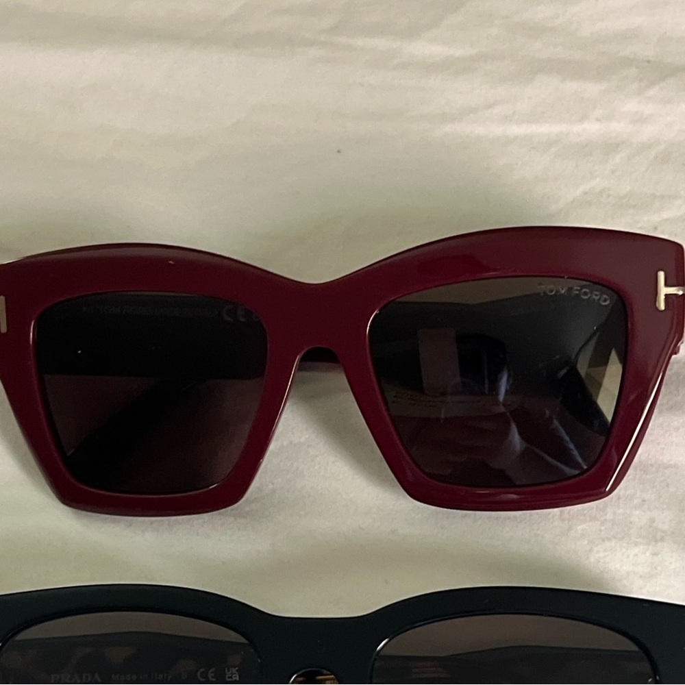 Tom Ford Dark Red Sunglasses